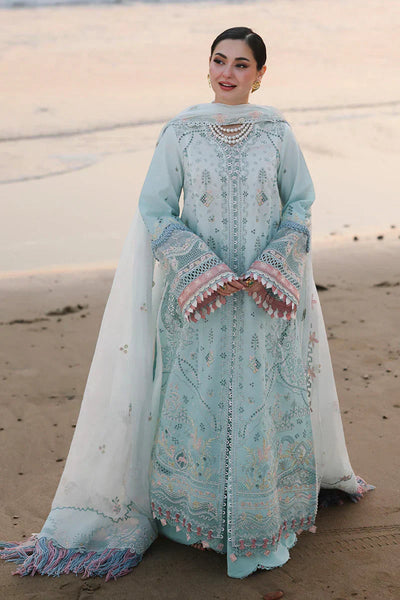 Aqua Mint - Lawn Suit With Chiffon Dupatta | Ready To Wear