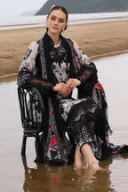 03-Piece Printed Lawn Suit With Chiffon Dupatta | Ready To Wear