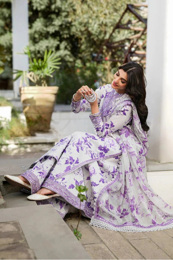 03- Piece Premium lawn -Ready To Wear.