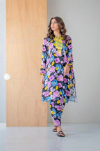 2 Piece Stitched Cotton Suit - Ready To Wear