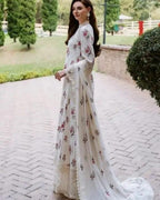 3 Piece Stitched Cotton Suit - Ready To Wear