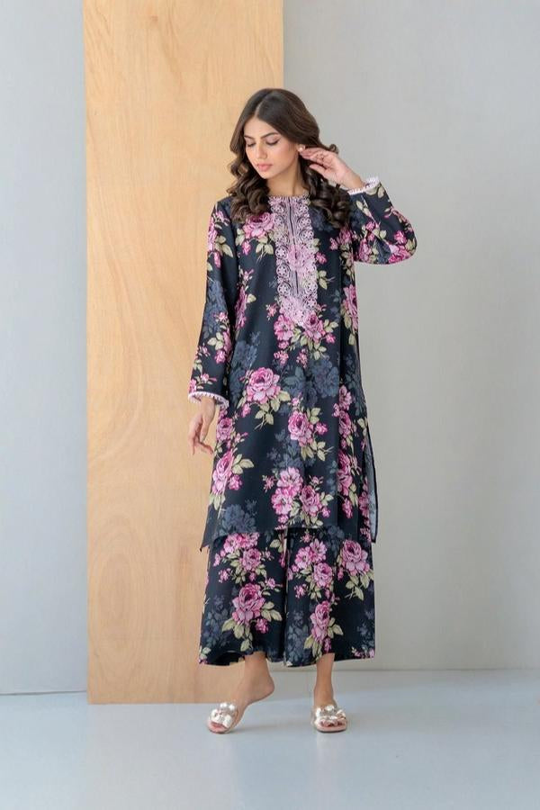 2 Piece Stitched Cotton Suit - Ready To Wear