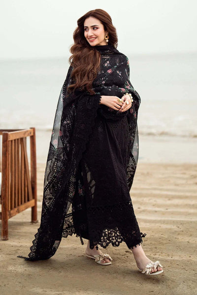3 Piece Embroidered Chikankari Lawn Suit - Ready To Wear