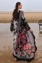 03-Piece Printed Lawn Suit With Chiffon Dupatta | Ready To Wear