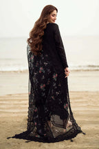 3 Piece Embroidered Chikankari Lawn Suit - Ready To Wear