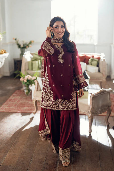 3 Piece Stitched Embroidery Dress - Ready To Wear