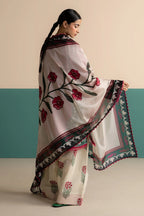 3 Piece Stitched Digital Printed Lawn Suit - Ready To Wear