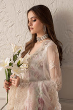 03-Piece Chiffon Suit With Embroidery - Ready To Wear