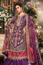 03-Piece Chiffon Suit With Heavy Embroidery - Ready To Wear