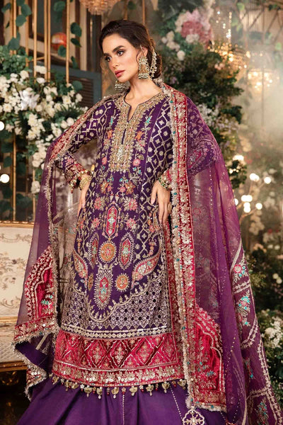 03-Piece Chiffon Suit With Heavy Embroidery - Ready To Wear