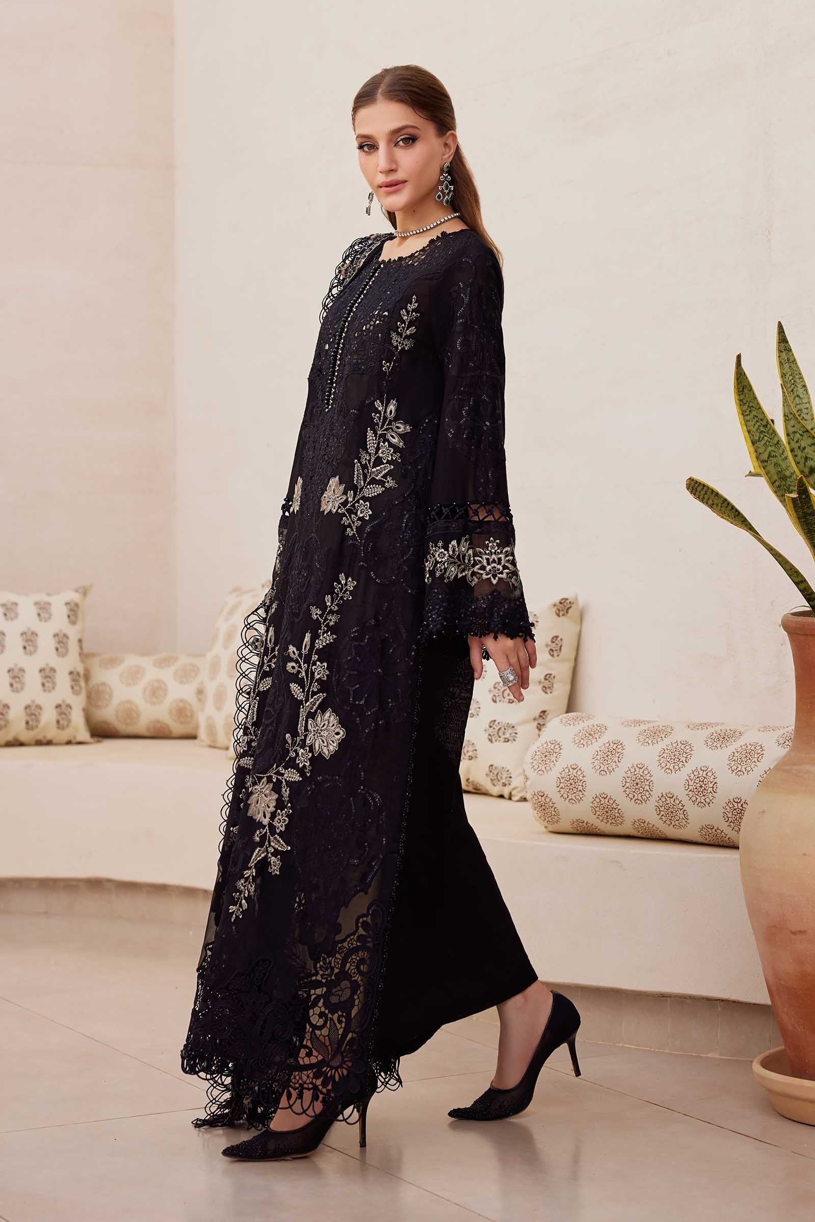 03-Piece Chikankari Suit - Ready To Wear