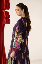 03-Piece Printed Lawn Suit With Chiffon Dupatta | Ready To Wear