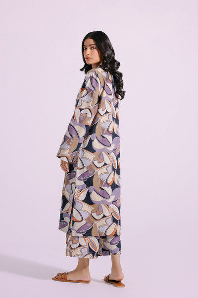 2 Piece Stitched Cotton Printed Cotton Suit - Ready To Wear
