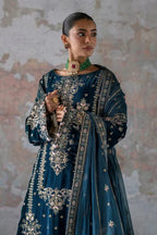 03 Piece Velvet Suit - Ready To Wear