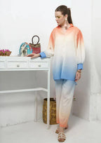 3 Piece Stitched Cord-Set Ready To Wear