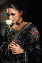 3 Piece Stitched Chiffon Suit - Ready To Wear