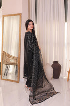 3 Piece Organza Regal Aura-Ready To Wear