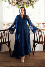 3 Piece Stitched Luxury Chiffon Dress - Ready To Wear