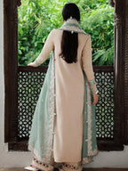 Ivory Sage Chikankari - Lawn Suit With Chikankari Dupatta | Ready To Wear