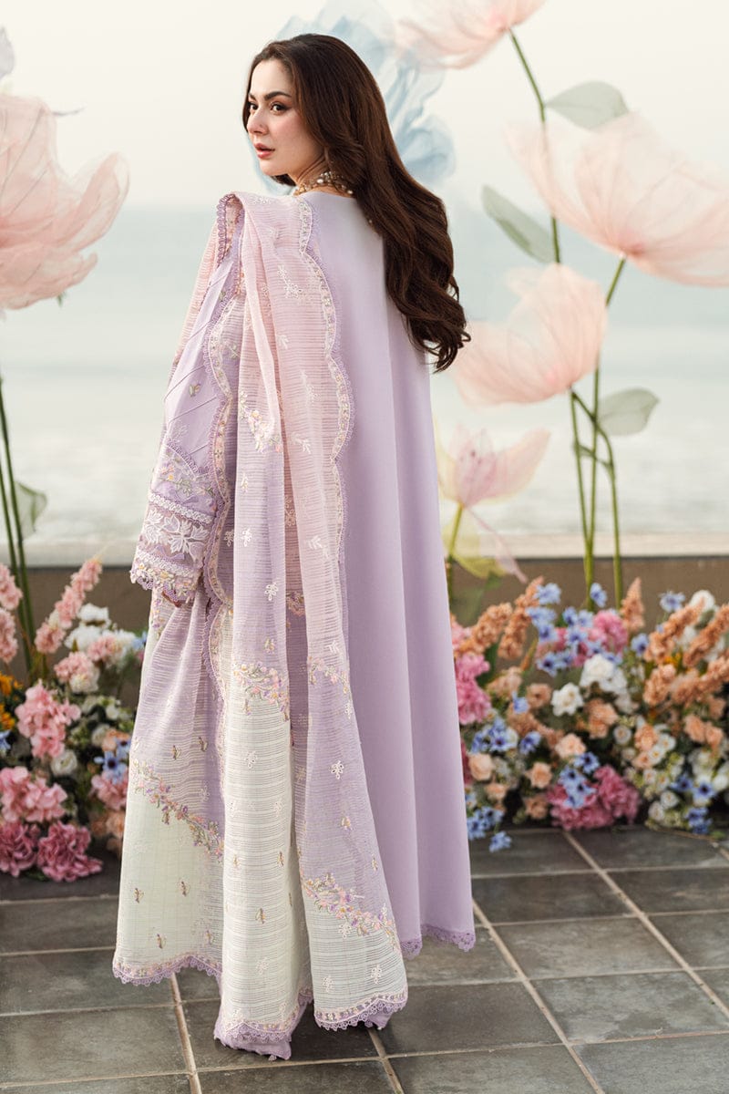 3 Piece Stitched Embroidery Chikankari Suit - Ready To Wear
