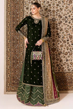 3 Piece Stitched Bridal Suit - Ready To Wear