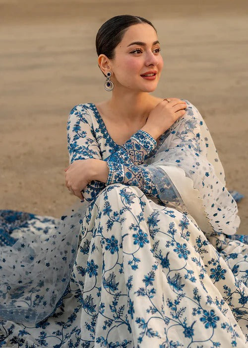 03-Piece Lawn Suit (Maxi Style) - Ready To Wear