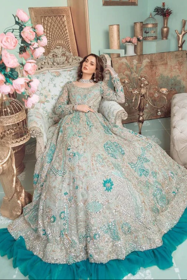 03 -Piece Bridal Wear Maxi  -Ready To Wear.