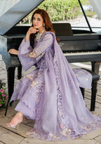 03-Piece Chikankari Cotton Suit With Embroidery - Ready To Wear
